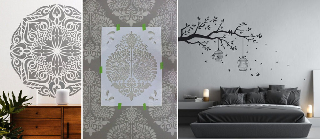 đź’ˇHow to cut home interior cost by up to 50% Mayatar Stencil wall paint