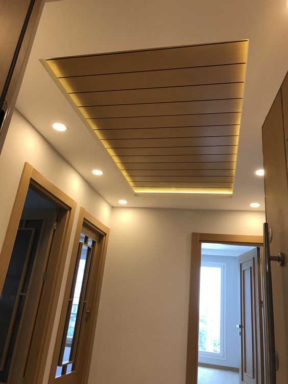 False ceiling online warm lights